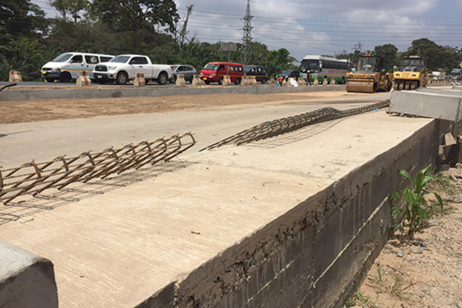 Pokuase Interchange Project, Accra-Kumasi Road